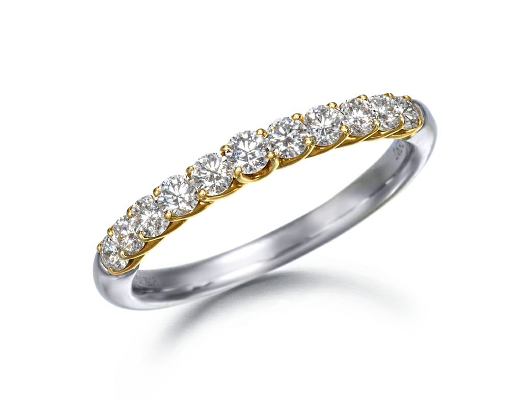 PT950 ダイヤリング✨ Pt950 K18 ダイヤモンドリング | CLASSIC DIAMOND RING | 岡山の