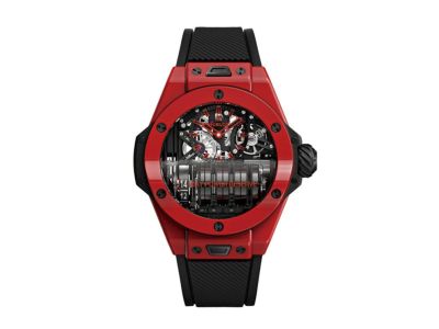 ビッグ・バン MP-11 14デイ パワーリザーブ レッドセラミック