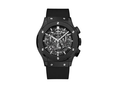 【HUBLOT】クラシック・フュージョン アエロフュージョン クロノグラフ ブラックマジック