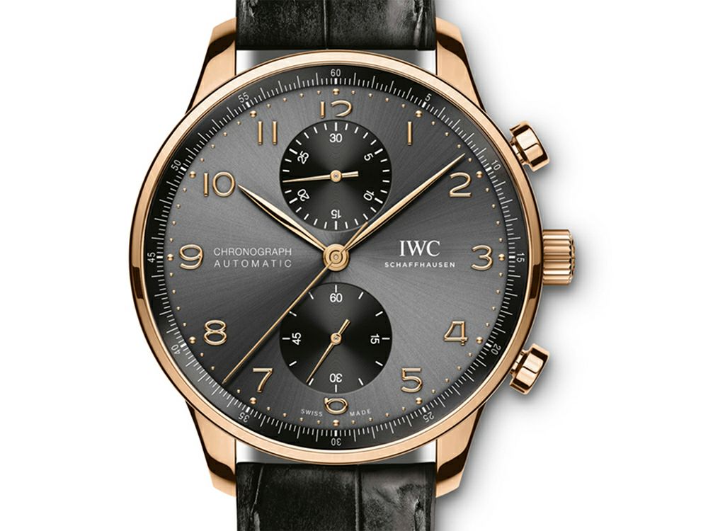 iwc ポルトギーゼクロノグラフ用 サントーニ アリゲーター XL ブルー-