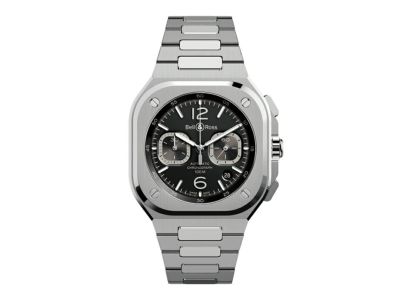 BR 05 CHRONO BLACK STEEL
