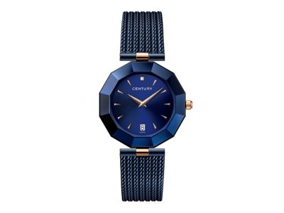 スイス製高級腕時計 CENTURY センチュリー 箱付 宝飾時計-