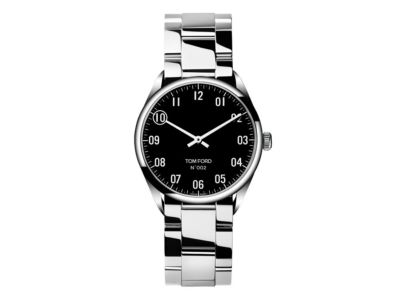 N.002 ブラックダイアル ポリッシュドSS 38mm