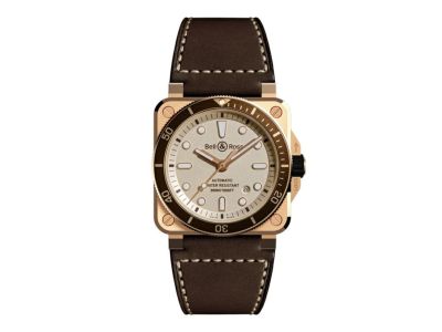 BR 03-92 DIVER WHITE BRONZE