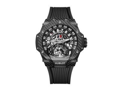 MP コレクション MP-13 トゥールビヨン バイ-アクシス レトログラード ブラックカーボン