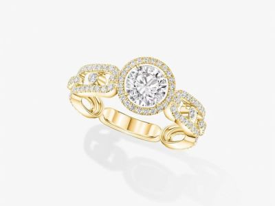《ムーヴ リンク》0.70 ct ソリテールリング