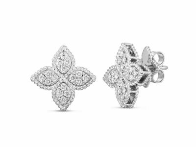 PRINCESS FLOWER ダイヤモンド・ピアス