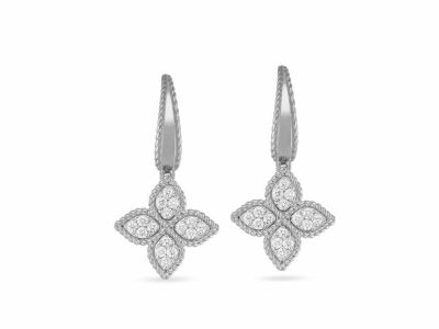 PRINCESS FLOWER ダイヤモンド・ピアス
