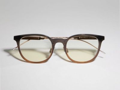 【Brunello Cucinelli】アセテート&チタン製メガネ「Sartorial Sunset」