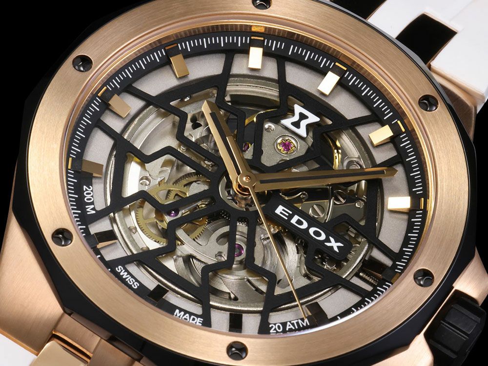ドルフィノ Edox - Delfin The Original Day-Date Automatic