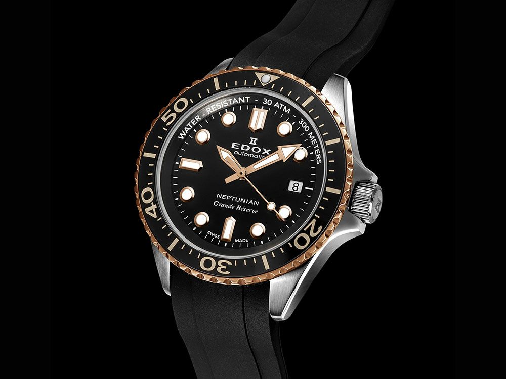 ネプチュニアン グランデ リザーブ デイト オートマティック価格352,000円 EDOX（エドックス）ネプチュニアン シリーズ - ネプチュニアン