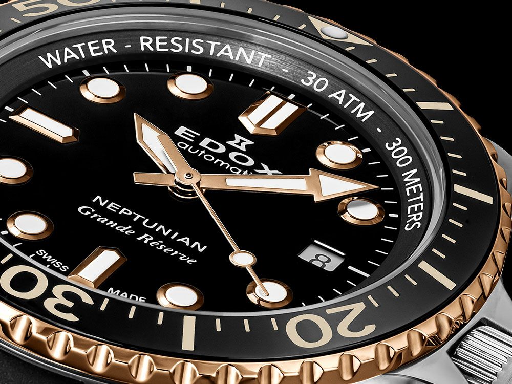 ネプチュニアン グランデ リザーブ デイト オートマティック価格352,000円 EDOX（エドックス）ネプチュニアン シリーズ - ネプチュニアン